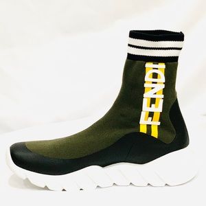 fendi sock sneakers mens